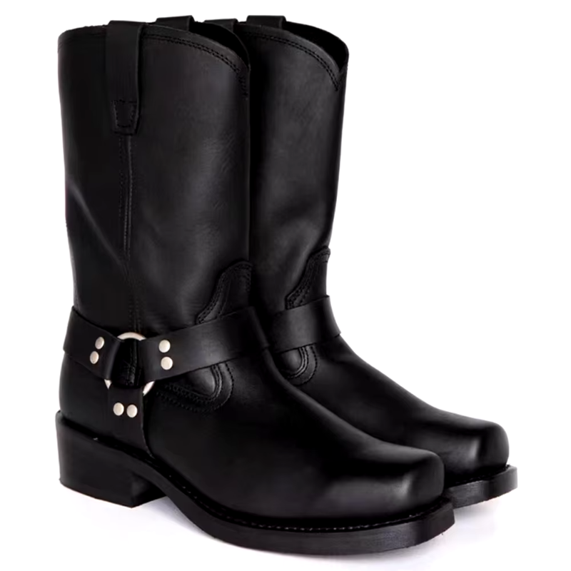 Rustic Ringer Cowboy Boots Amsterdam Style