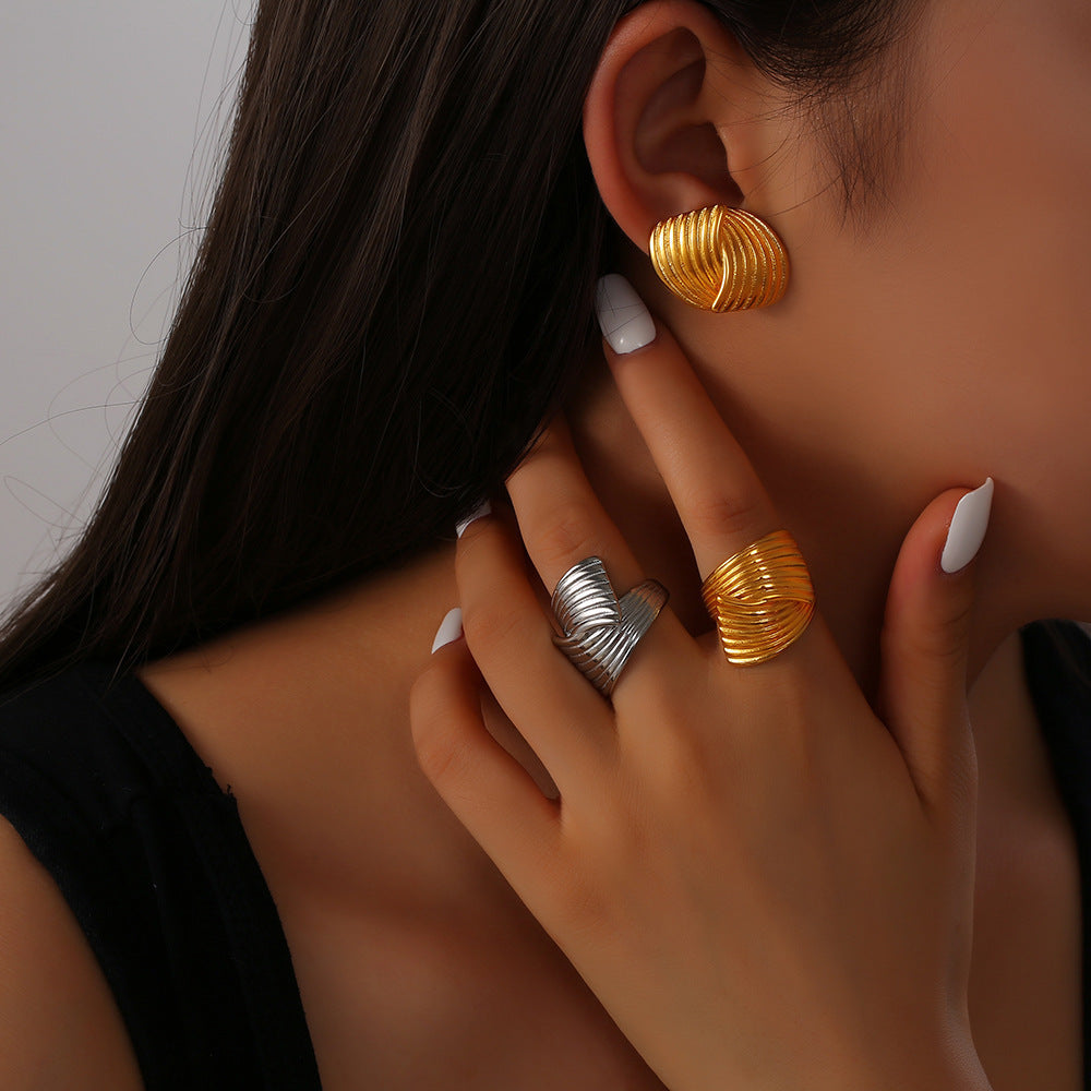 Brooklyn Braid Earrings Winsleyco