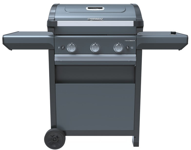 Campingaz 3 Series Select S Gas BBQ - 3 Burner + Side Burner Gas Barbecue BritishGrill
