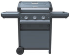 Campingaz 3 Series Select S Gas BBQ - 3 Burner + Side Burner Gas Barbecue BritishGrill