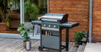 Campingaz 3 Series Select S Gas BBQ - 3 Burner + Side Burner Gas Barbecue BritishGrill