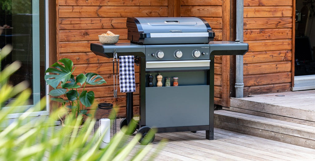 Campingaz 3 Series Select S Gas BBQ - 3 Burner + Side Burner Gas Barbecue BritishGrill