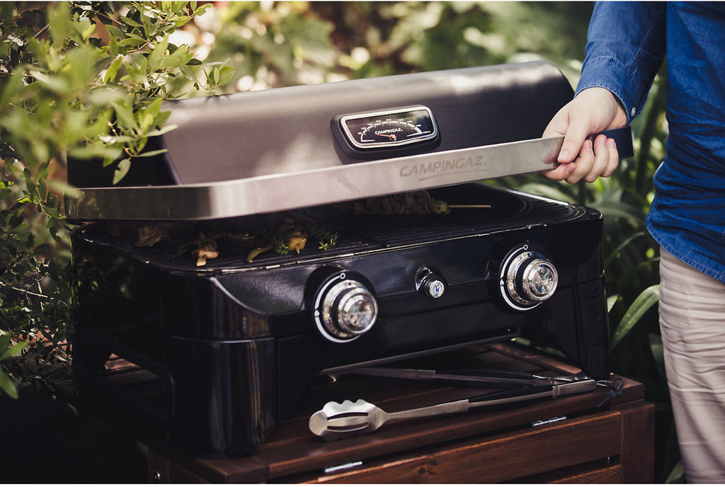 Campingaz Attitude 2100 LX Table Top Gas BBQ With 2 Steel Burners BritishGrill
