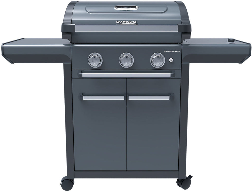 Campingaz 3 Series Premium S Gas BBQ - 3 Burner + Side Burner Gas Barbecue BritishGrill