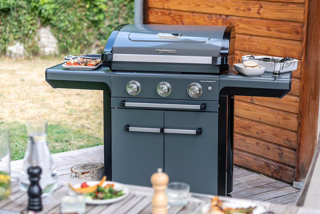 Campingaz 3 Series Premium S Gas BBQ - 3 Burner + Side Burner Gas Barbecue Amsterdam Style