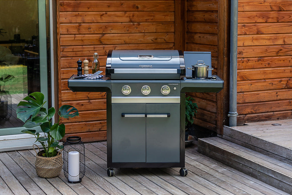 Campingaz 3 Series Premium S Gas BBQ - 3 Burner + Side Burner Gas Barbecue Amsterdam Style