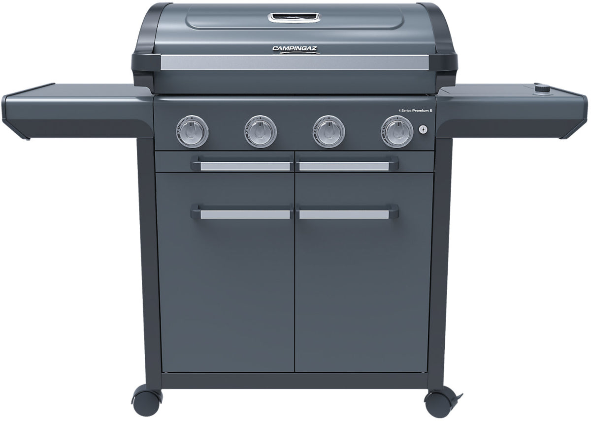 Campingaz 4 Series Premium S Gas BBQ - 4 Burner + Side Burner Gas Barbecue BritishGrill