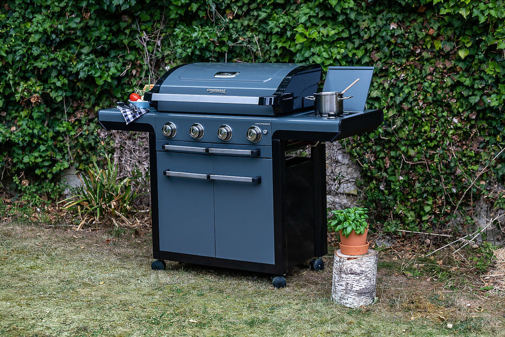 Campingaz 4 Series Premium S Gas BBQ - 4 Burner + Side Burner Gas Barbecue BritishGrill