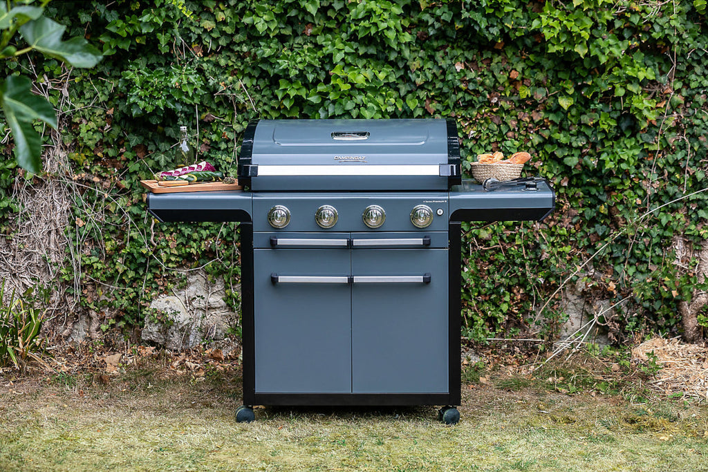 Campingaz 4 Series Premium S Gas BBQ - 4 Burner + Side Burner Gas Barbecue BritishGrill