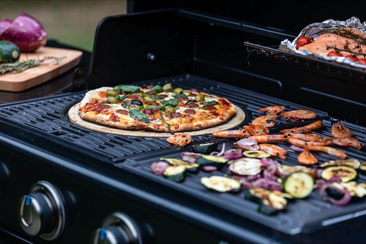 Campingaz 4 Series Onyx S Gas BBQ - 4 Burner + Side Burner Gas Barbecue Amsterdam Style