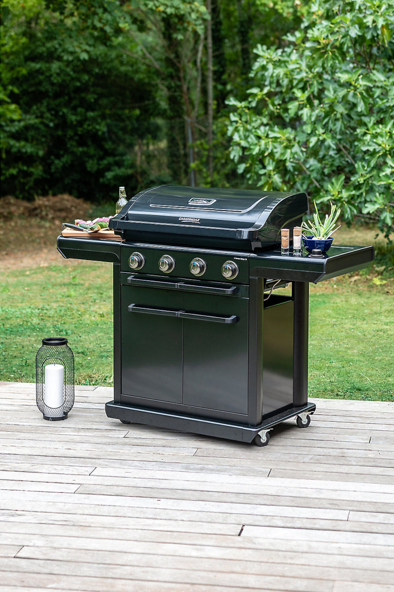 Campingaz 4 Series Onyx S Gas BBQ - 4 Burner + Side Burner Gas Barbecue Amsterdam Style