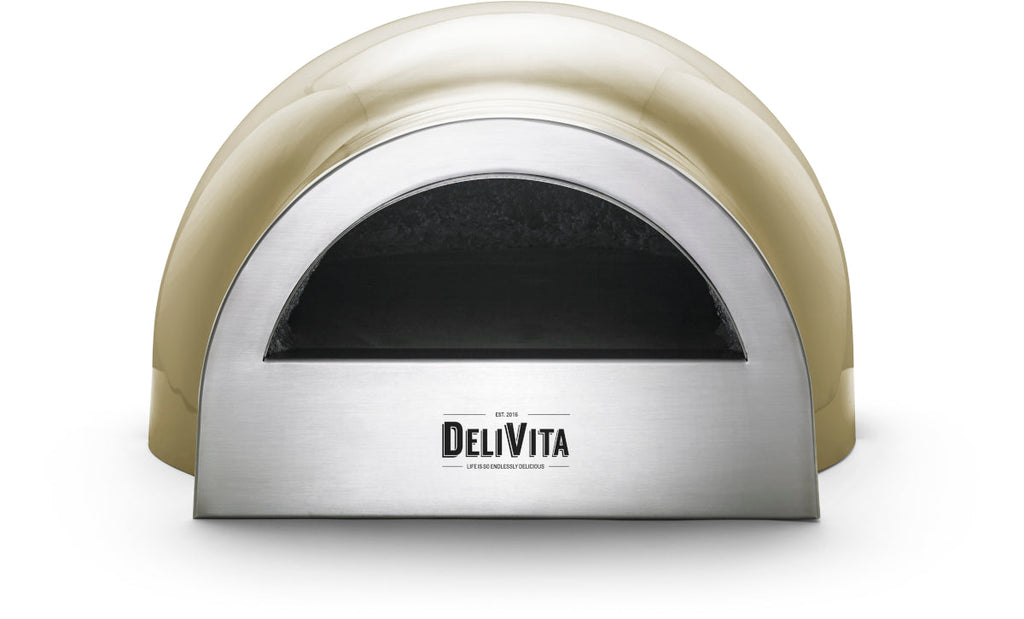 DeliVita The Olive Green Oven - Wood Fired Pizza Oven BritishGrill