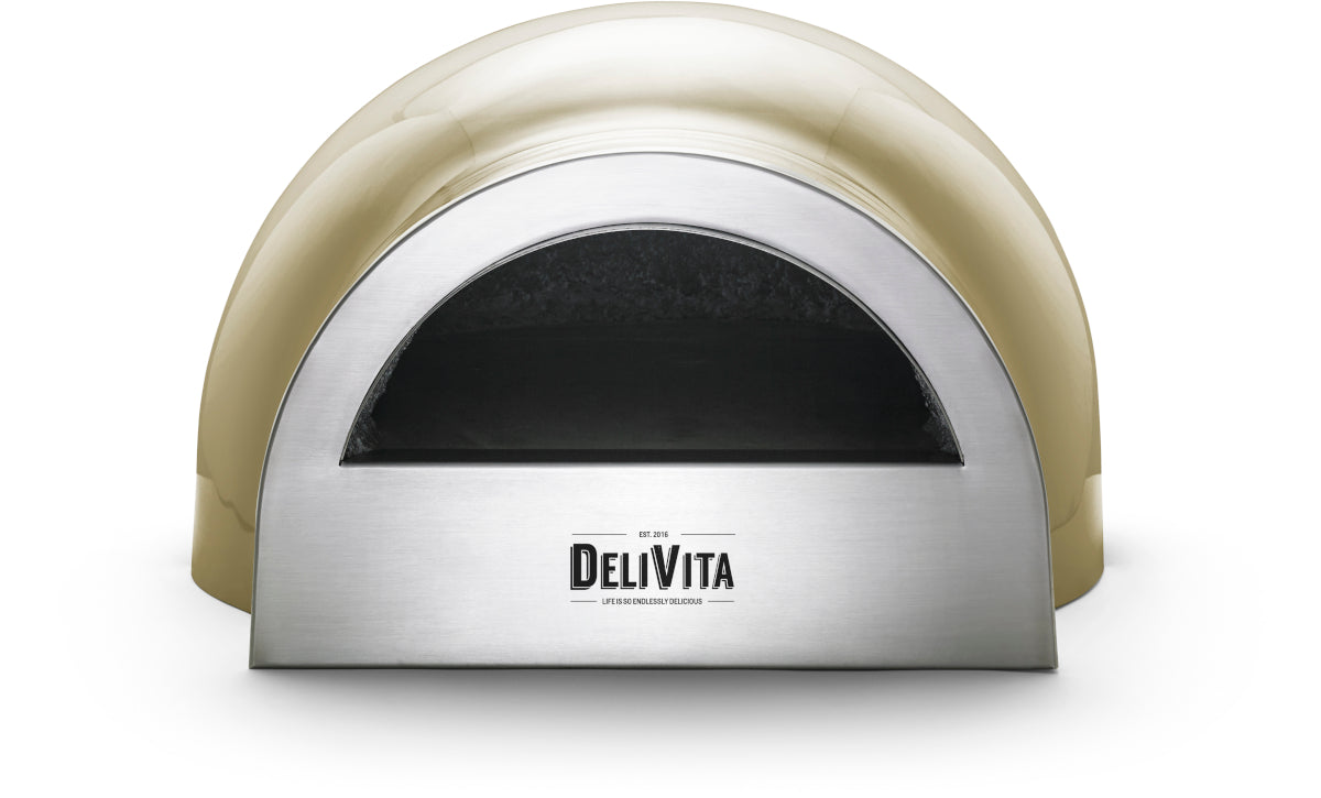 DeliVita The Olive Green Oven - Wood Fired Pizza Oven BritishGrill