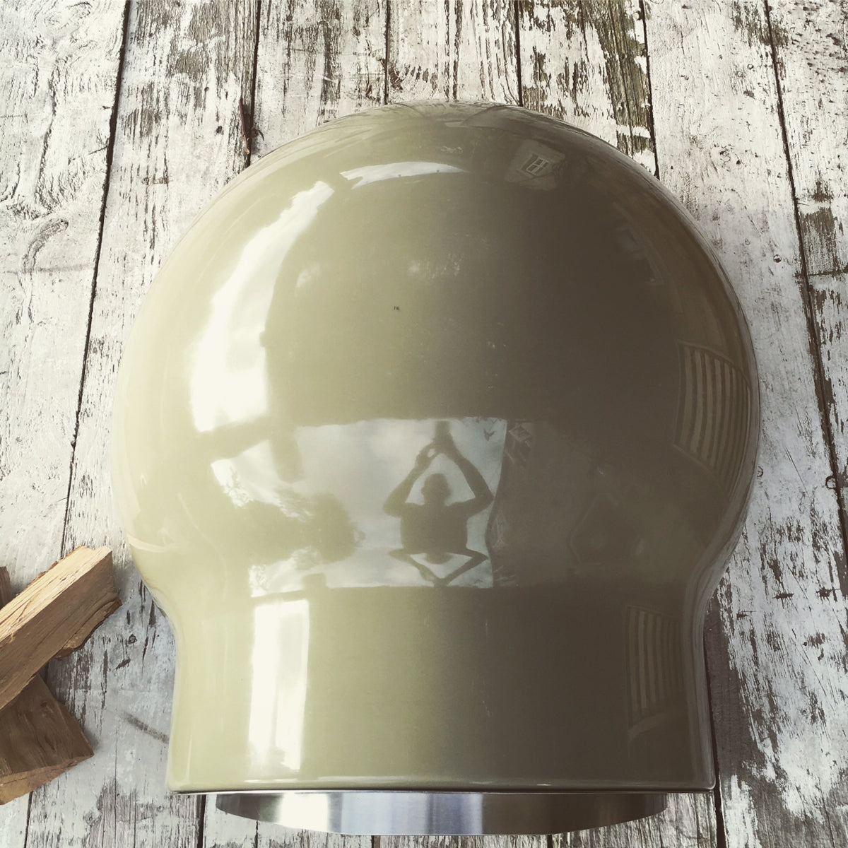 DeliVita The Olive Green Oven - Wood Fired Pizza Oven Amsterdam Style