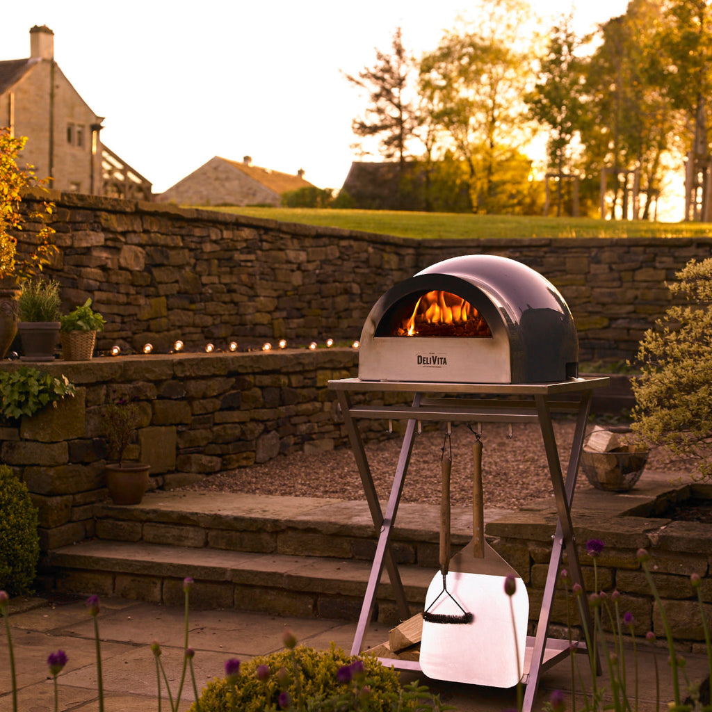 DeliVita The Very Black Oven - Wood Fired Pizza Oven BritishGrill
