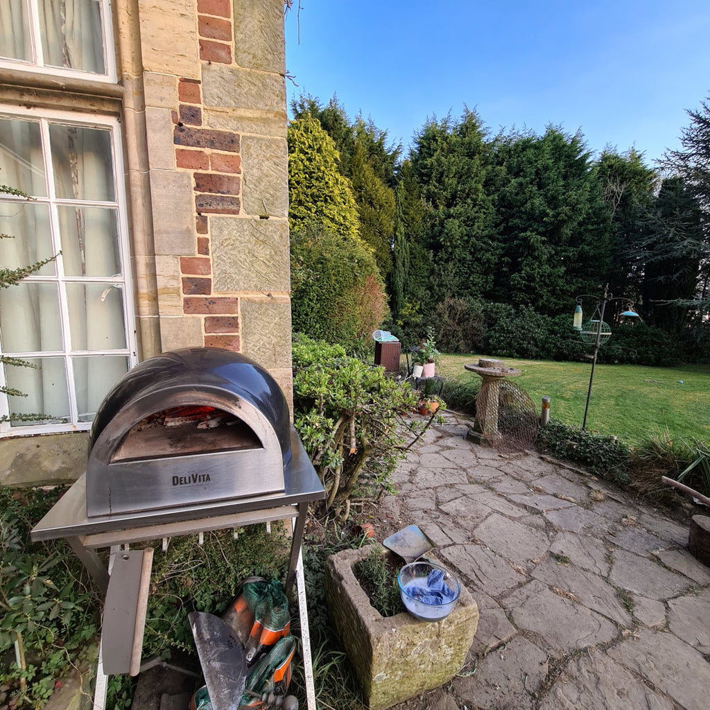 DeliVita The Very Black Oven - Wood Fired Pizza Oven BritishGrill