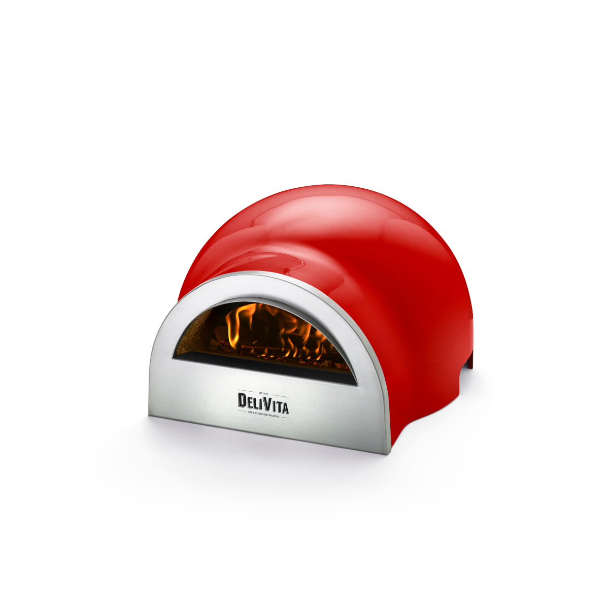 DeliVita The Chilli Red Oven - Wood Fired Pizza Oven BritishGrill