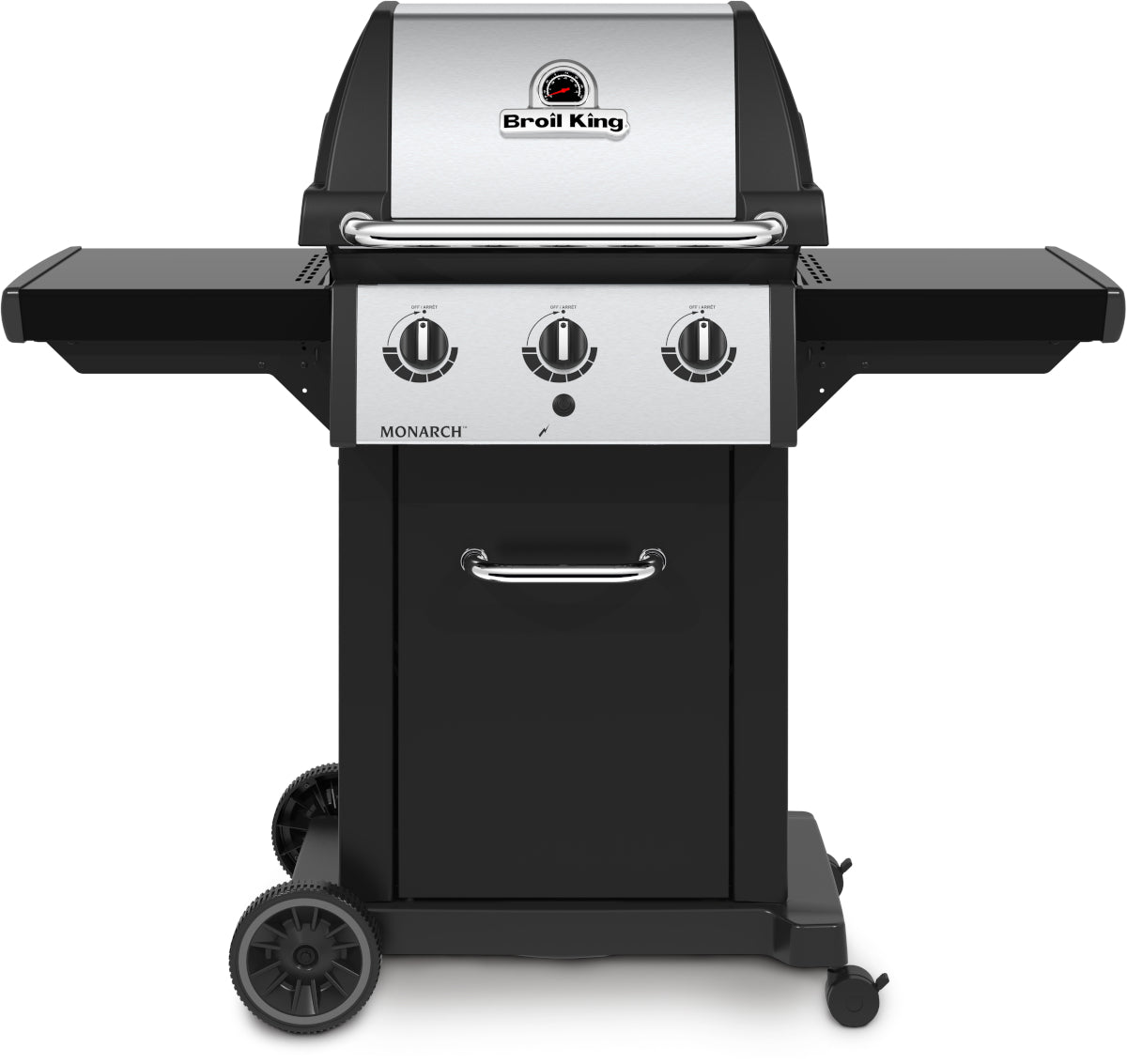 Broil King Monarch 320 - 3 main burners - no side burner Amsterdam Style