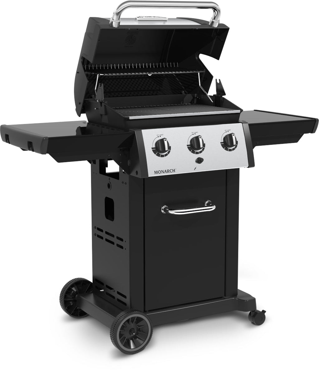 Broil King Monarch 320 - 3 main burners - no side burner Amsterdam Style