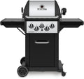 Broil King Monarch 390 - As 340 + Rear Burner & Rotisserie Kit BritishGrill