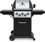 Broil King Monarch 390 - As 340 + Rear Burner & Rotisserie Kit BritishGrill
