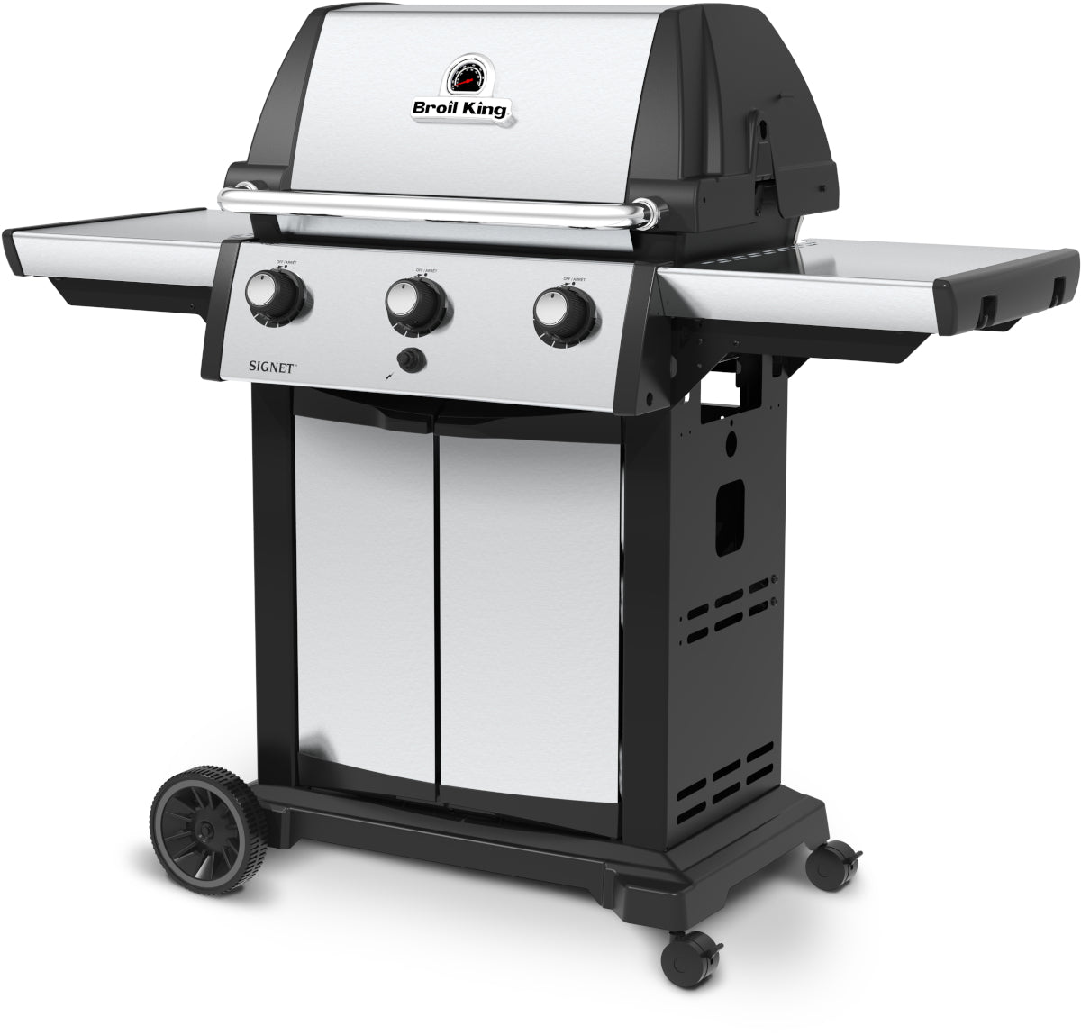 Broil King Signet 320 - 3 main burners - no side burner BritishGrill