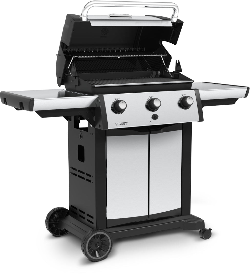 Broil King Signet 320 - 3 main burners - no side burner BritishGrill