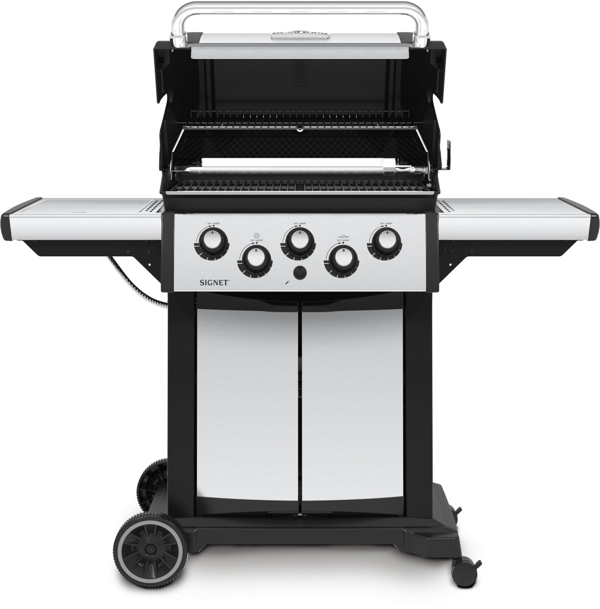Broil King Signet 390 - As 340 + Rear Burner & Rotisserie Kit BritishGrill