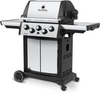 Broil King Signet 390 - As 340 + Rear Burner & Rotisserie Kit BritishGrill