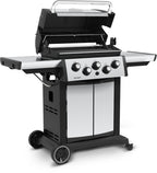 Broil King Signet 390 - As 340 + Rear Burner & Rotisserie Kit BritishGrill
