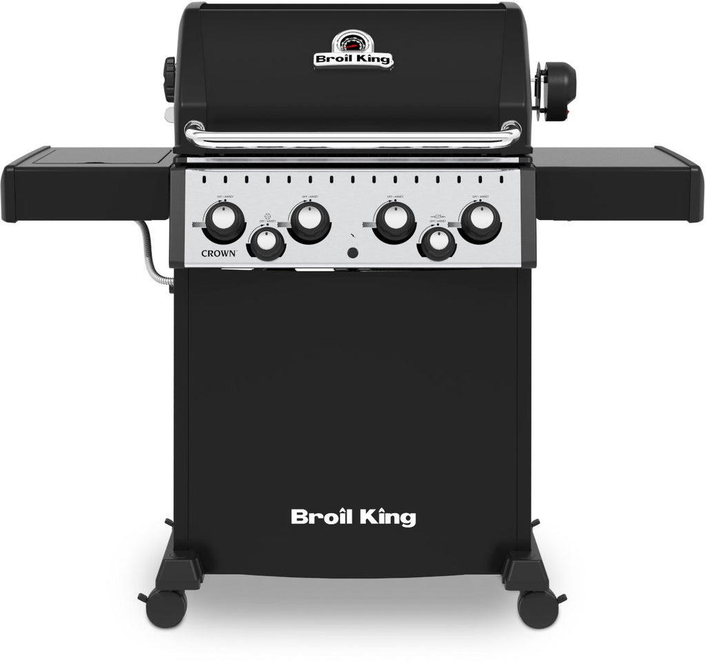 Broil King Crown 480 - 4 main burners + side burner + rotis BritishGrill