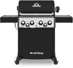 Broil King Crown 480 - 4 main burners + side burner + rotis BritishGrill