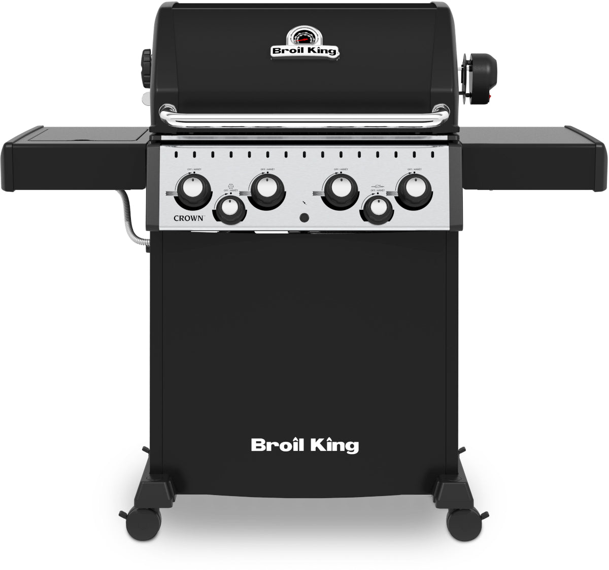 Broil King Crown 480 - 4 main burners + side burner + rotis BritishGrill