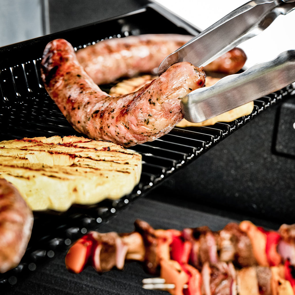 Broil King Crown 480 - 4 main burners + side burner + rotis Amsterdam Style
