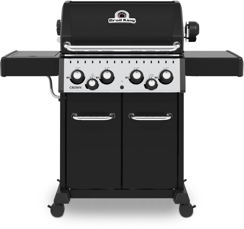 Broil King Crown 490 - 4 main burners + side burner + rotis + cab Amsterdam Style