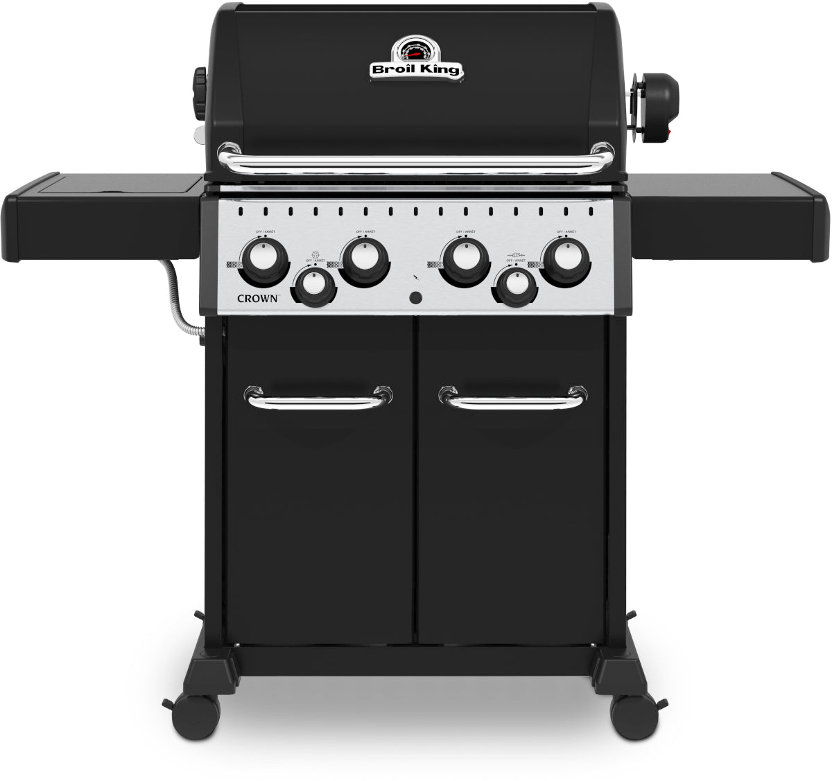 Broil King Crown 490 - 4 main burners + side burner + rotis + cab Amsterdam Style
