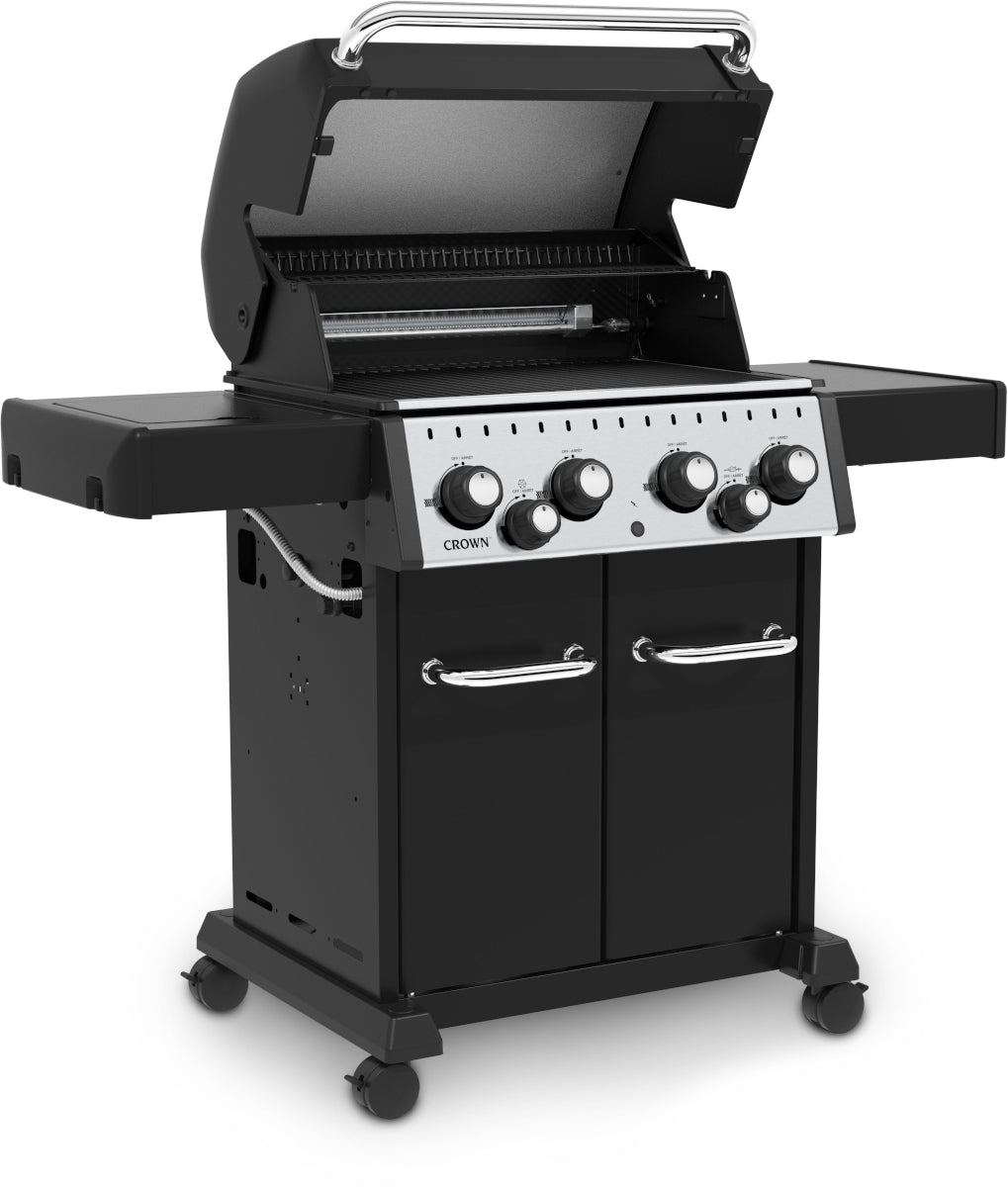 Broil King Crown 490 - 4 main burners + side burner + rotis + cab Amsterdam Style