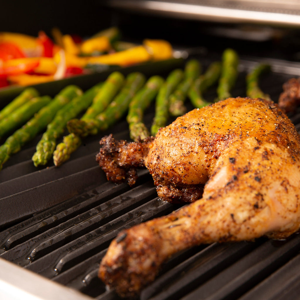 Broil King Baron 490 IR - 4 main burners + Side/Rear Burners & Rotis BritishGrill
