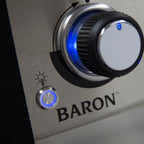Broil King Baron S 590 IR - 5 Main burners + IR Side Burner, R/Burner & Rotis BritishGrill