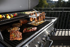 Broil King Baron S 590 IR - 5 Main burners + IR Side Burner, R/Burner & Rotis BritishGrill