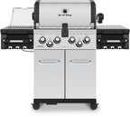 Broil King Regal S490 PRO IR - 4 main burners + IR Side Burner, R/Burner & Rotis BritishGrill