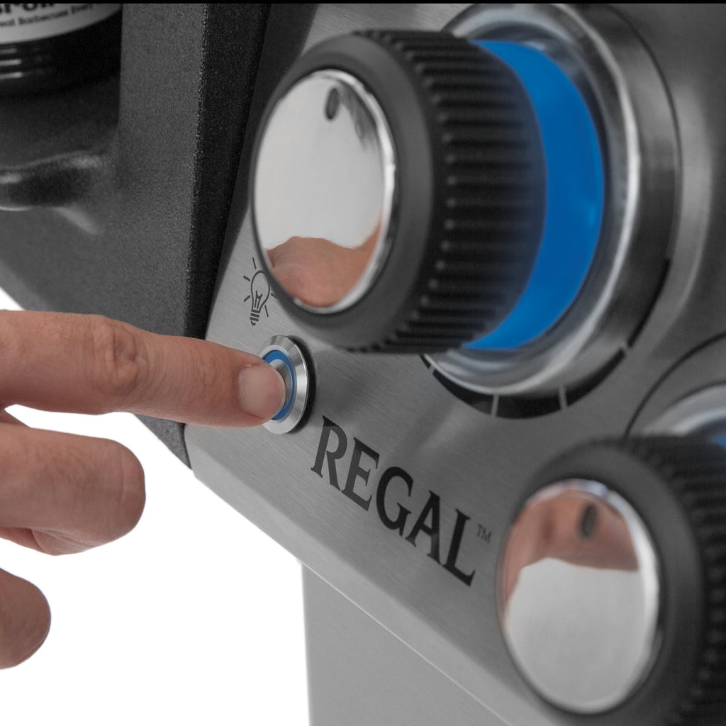 Broil King Regal 690 IR 6 Main burners + IR Side Burner, R/Burner & Rotis BritishGrill