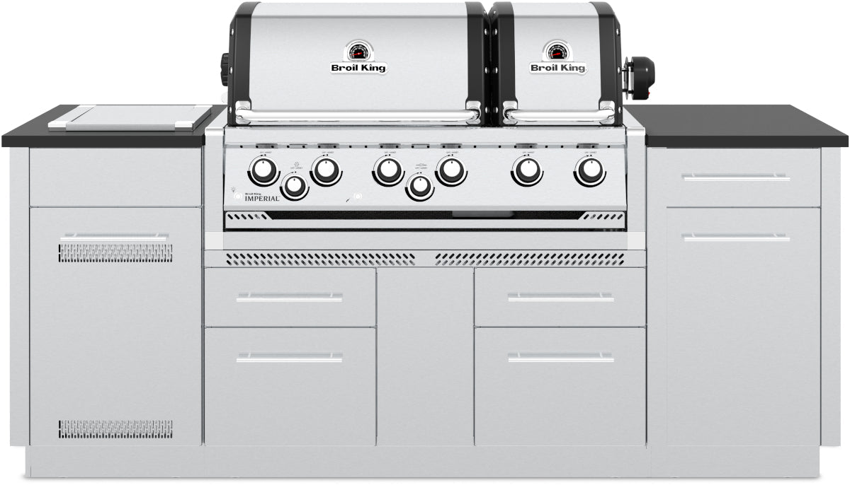 Broil King Imperial S 690 - Built-In Head LP Amsterdam Style