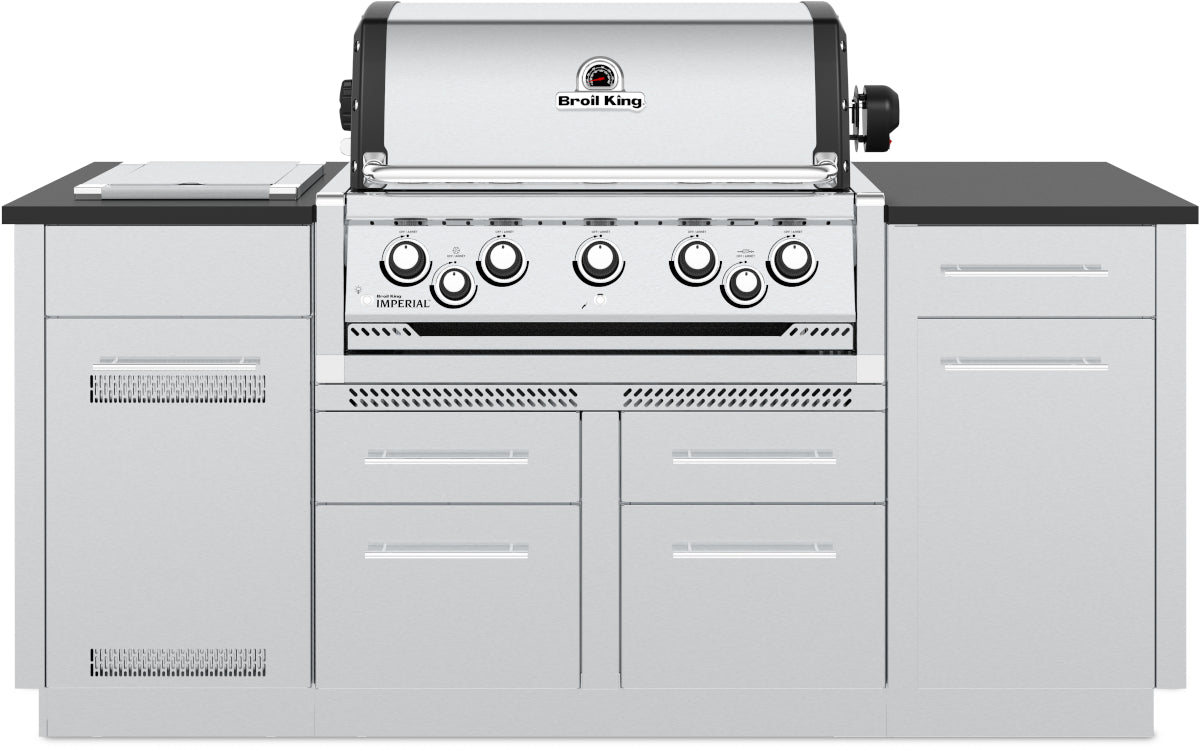Broil King Imperial S 590 - Built-In Head LP BritishGrill