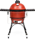 Kamado Joe® Classic I 18 inch Charcoal Grill in Blaze Red Amsterdam Style