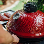 Kamado Joe® Classic I 18 inch Charcoal Grill in Blaze Red Amsterdam Style