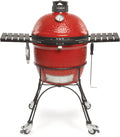 Kamado Joe® Classic Joe II 18 inch Charcoal Grill in Blaze Red Amsterdam Style
