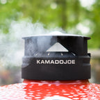 Kamado Joe® Classic II Stand Alone 18 inch Charcoal Grill in Blaze Red Amsterdam Style
