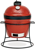 Kamado Joe Jr.® 13.5 inch Charcoal Grill in Blaze Red Amsterdam Style