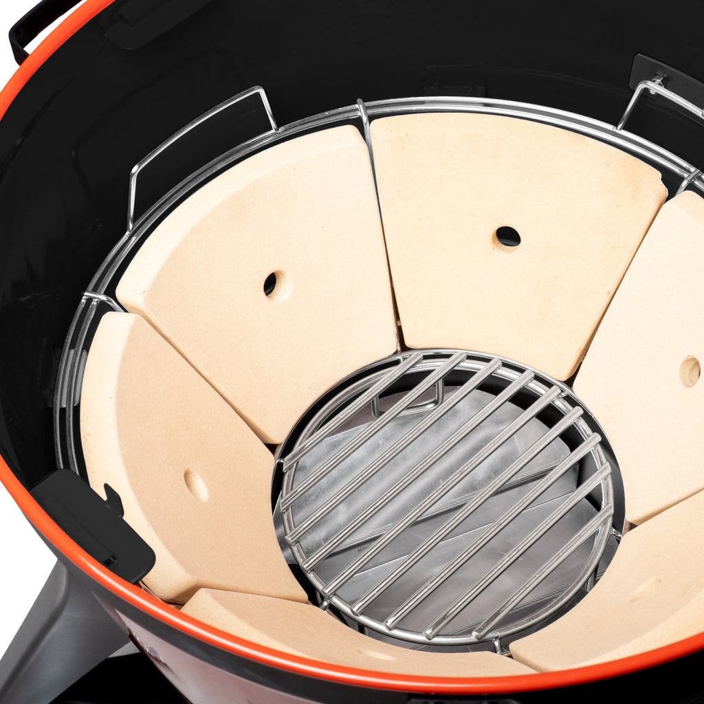 Kamado Joe® Kettle Joe™ 22 inch Charcoal Grill in Blaze Red Amsterdam Style